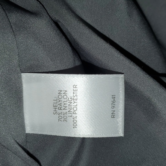 Pure Jill Open Front Shibori Print Velvet Cardigan Jacket Large - Picture 7 of 7